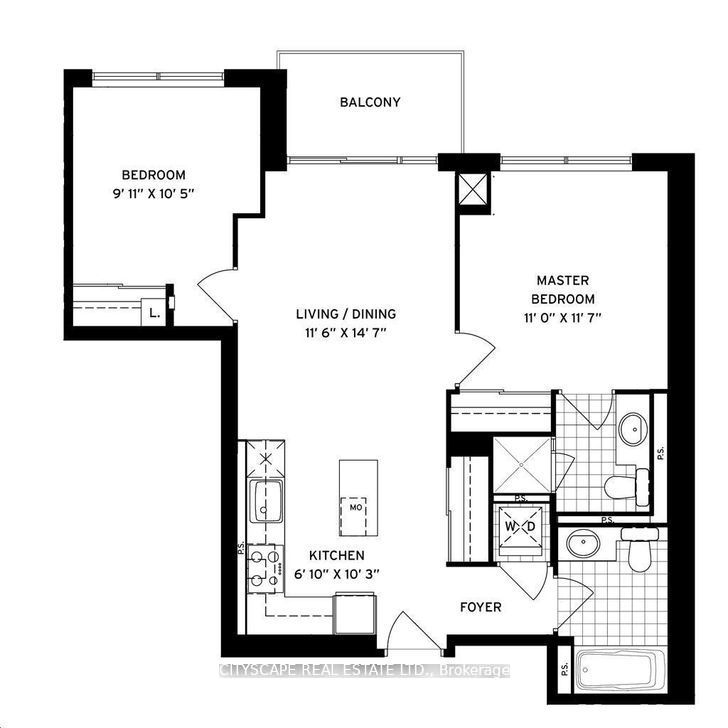 1 Michael Power Pl, #1603