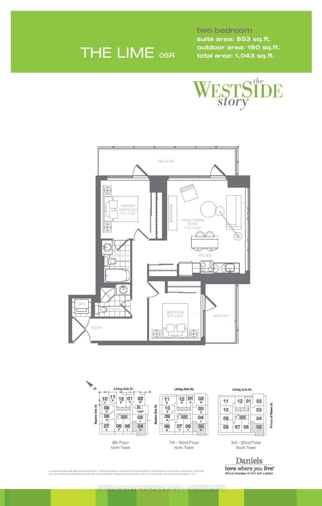 360 Square One Drive, #2905