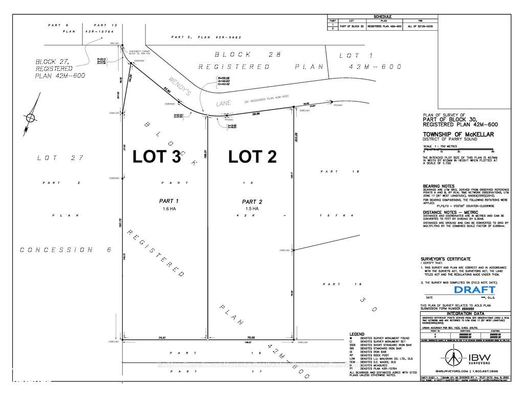 LOT 3 WENDY'S Lane