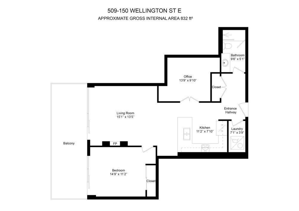 150 Wellington St E, #509
