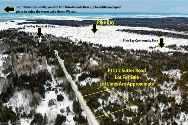 Part Lot 2 Sutter Rd, Northern Bruce Peninsula