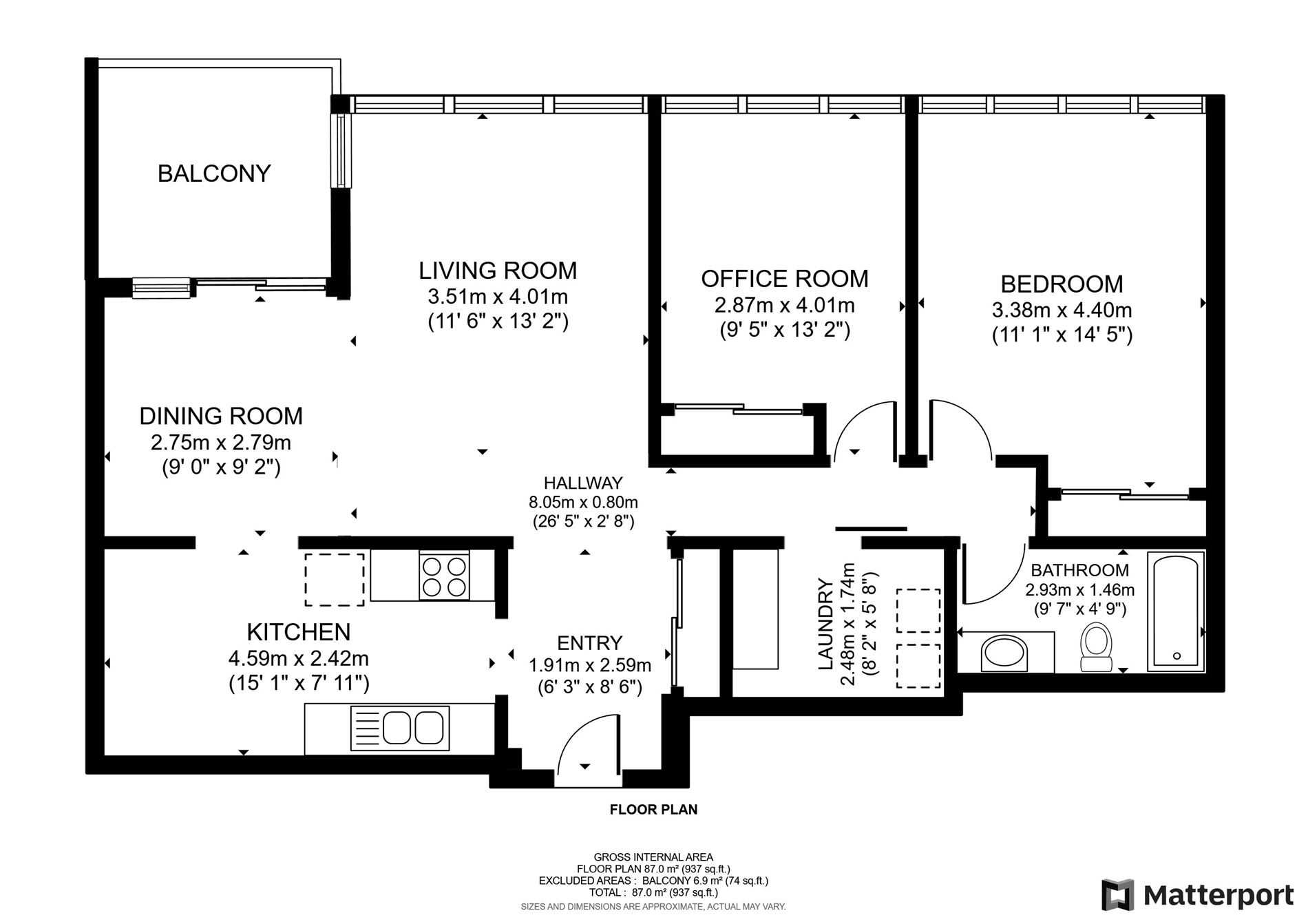 75 Queen Street N, #1802