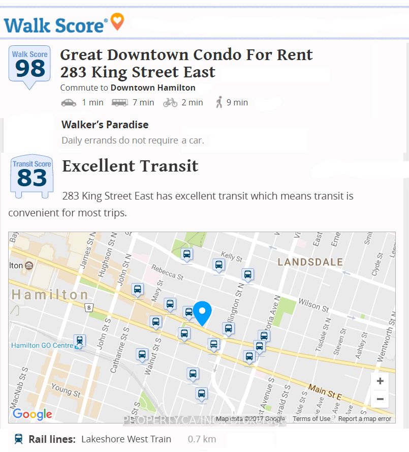 283 King Street E, #302