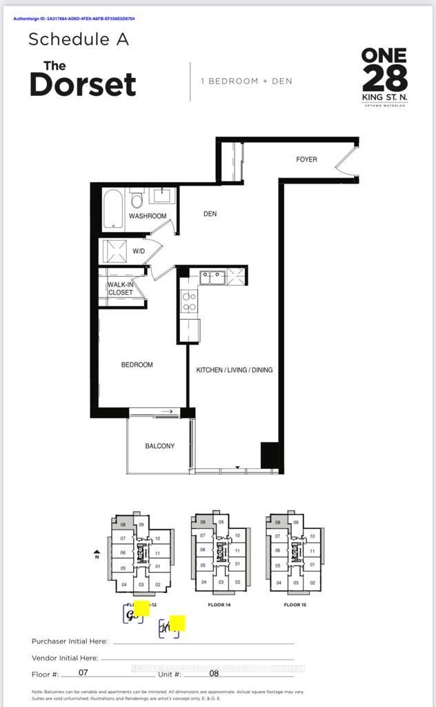 128 King Street N, #708