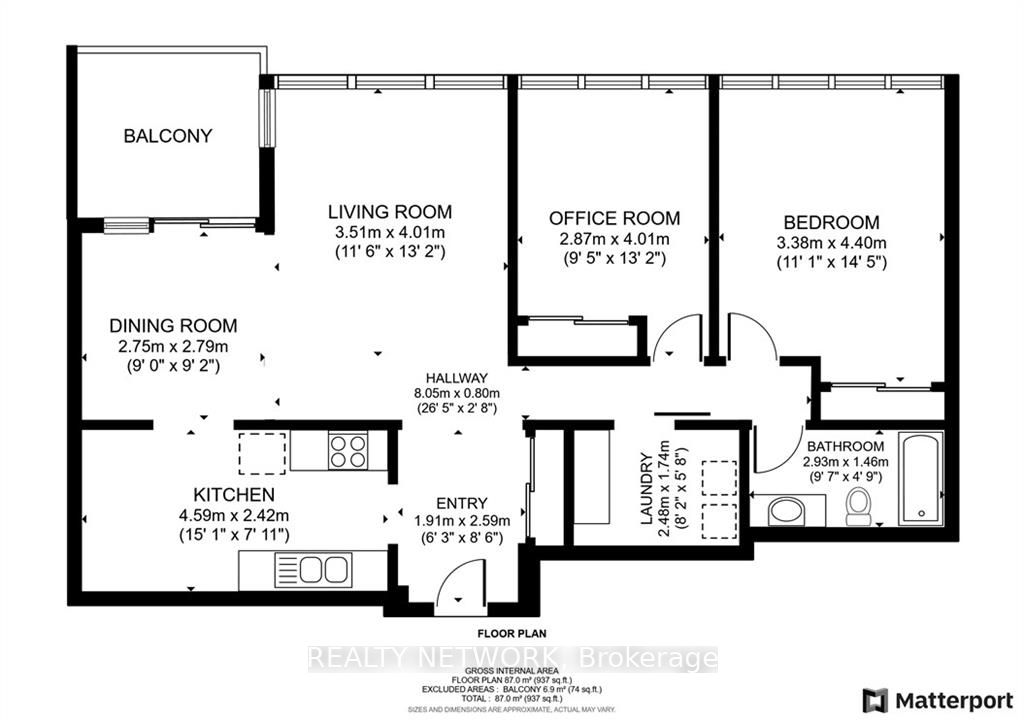 75 Queen Street N, #1802