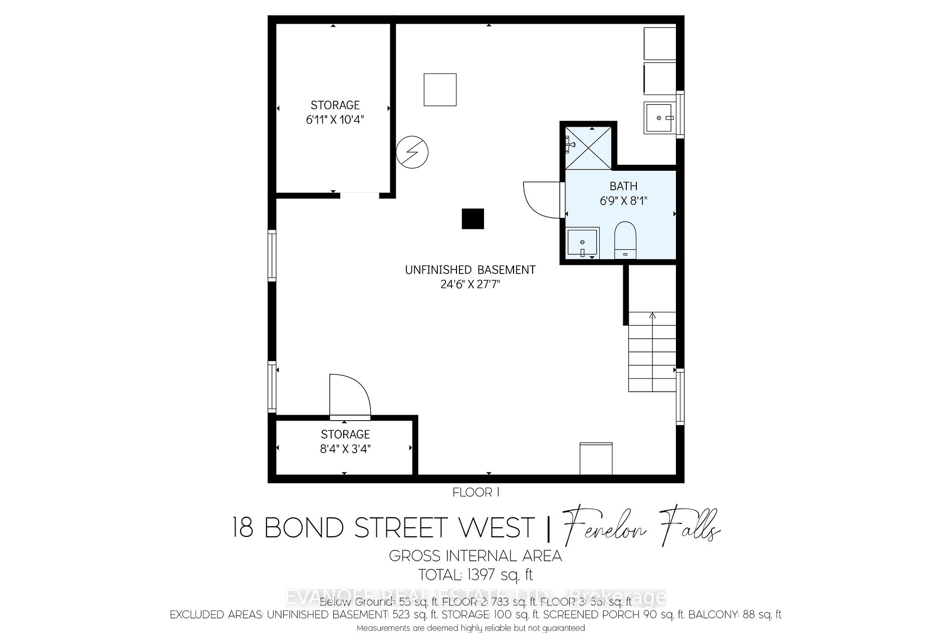 18 Bond St W
