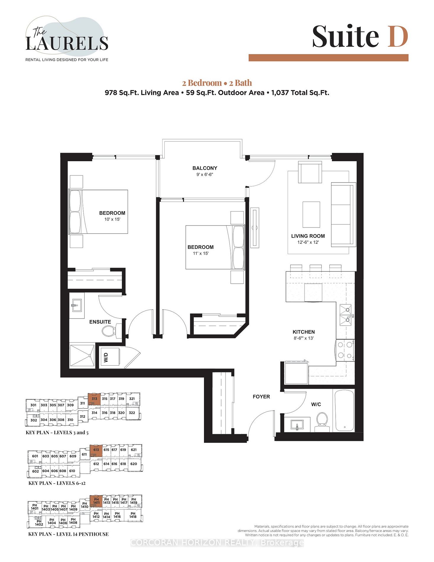 460 Columbia Street W, #1411
