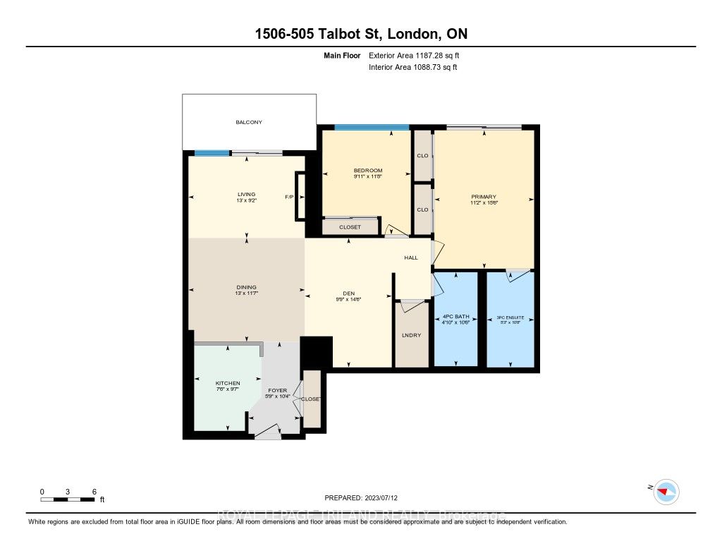 505 Talbot St, #1506