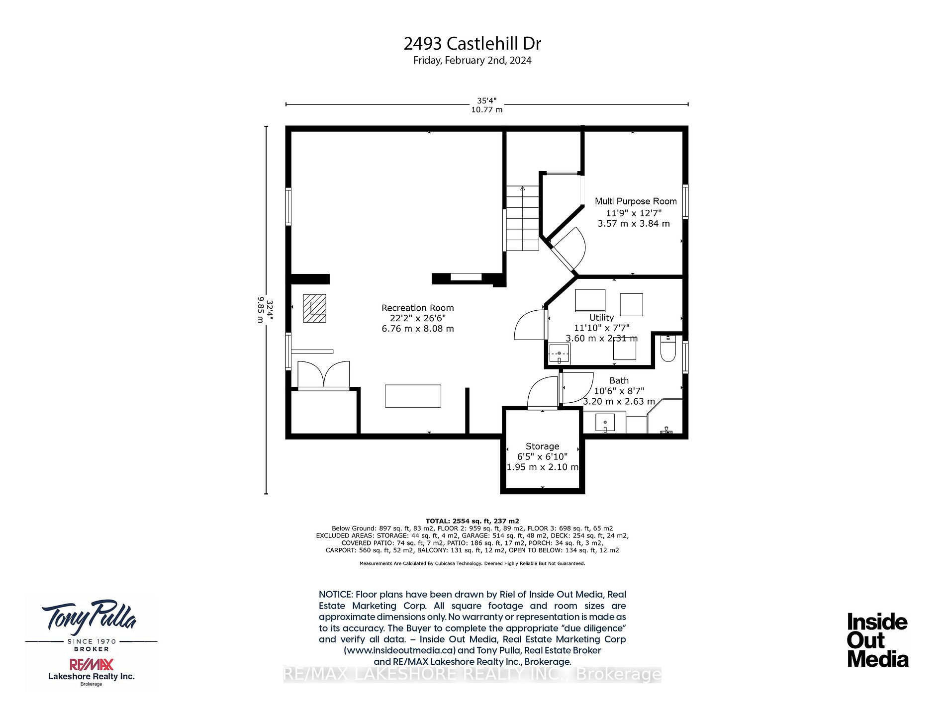 2493 CASTLE HILL Drive
