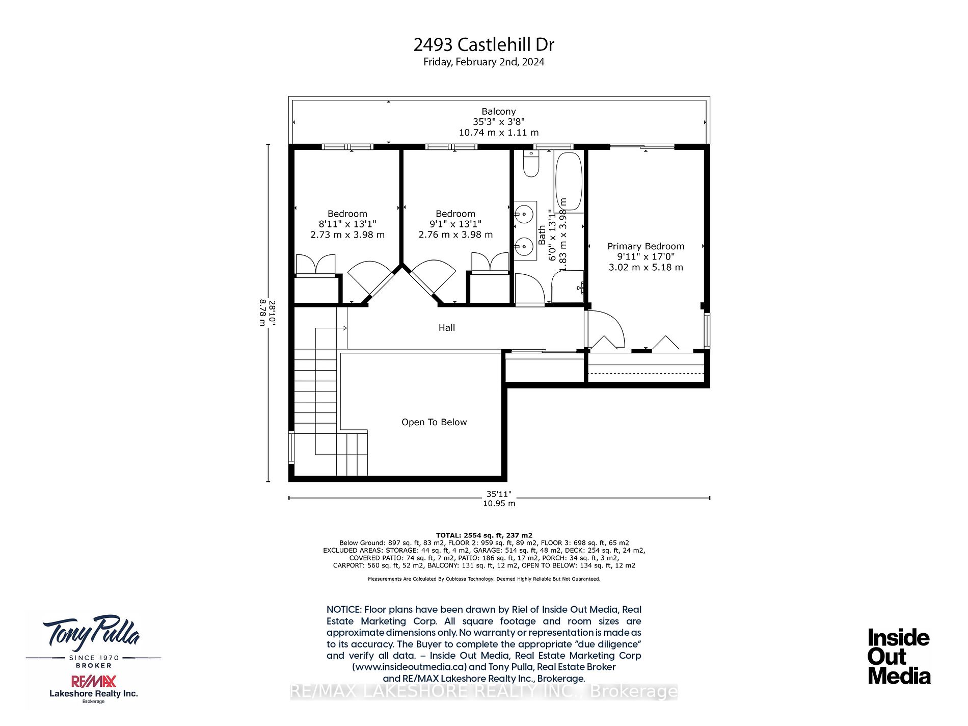 2493 CASTLE HILL Drive