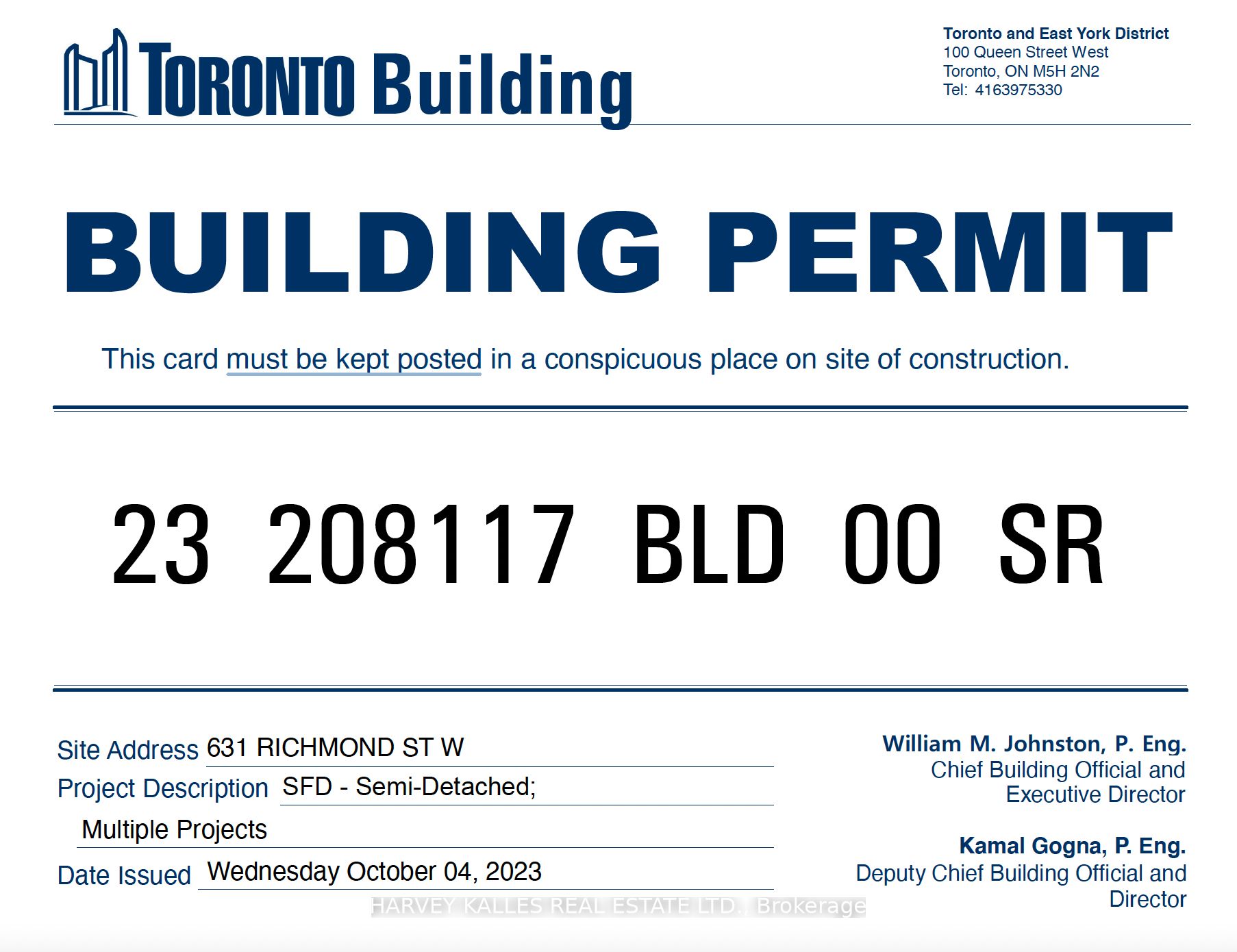631 Richmond Street W