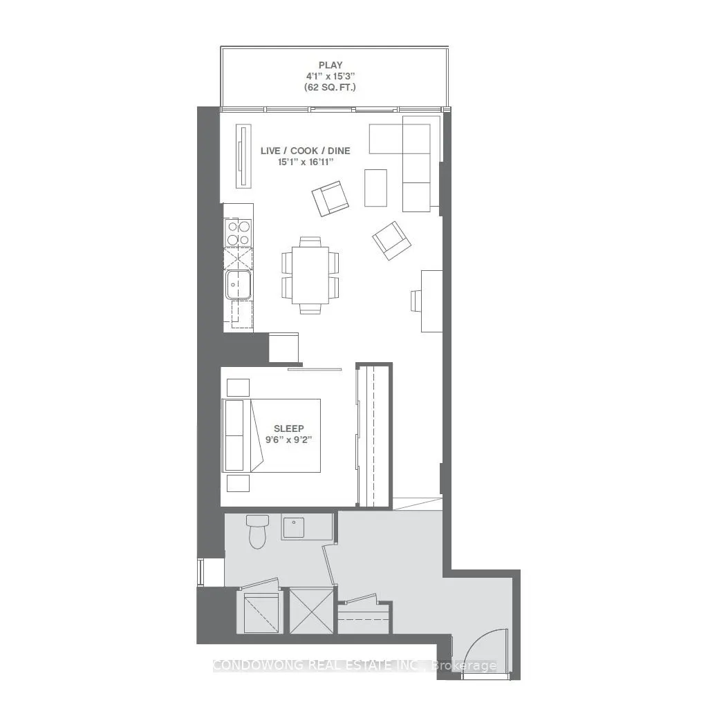 508 Wellington Street W, #804