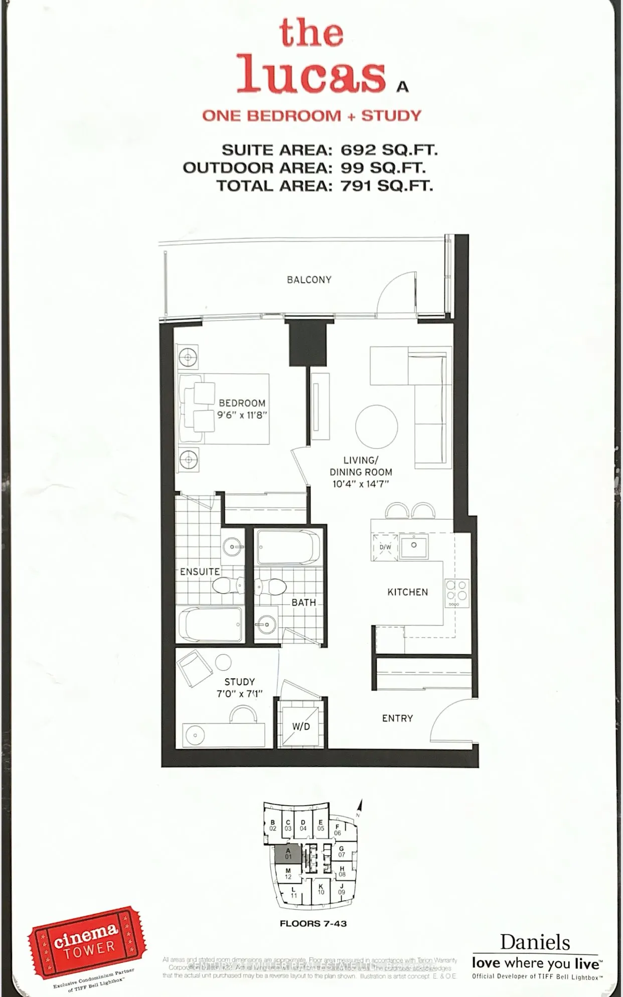 21 Widmer Street #3701