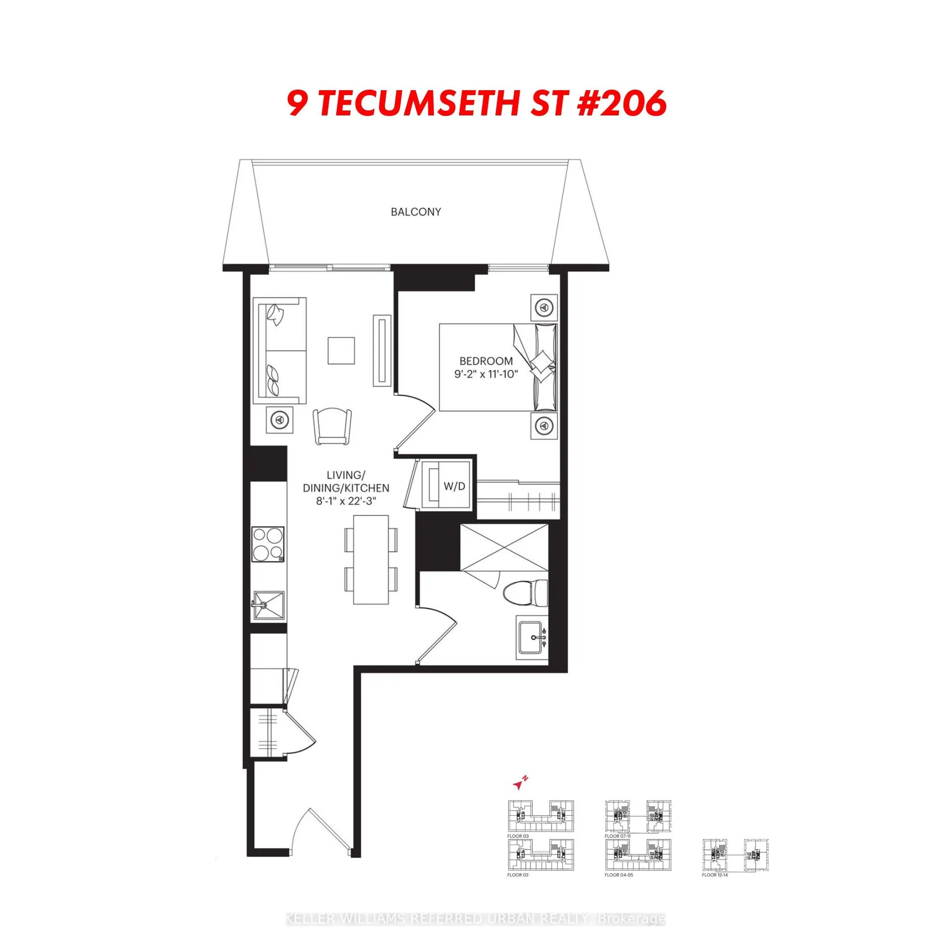 9 Tecumseth Street #206