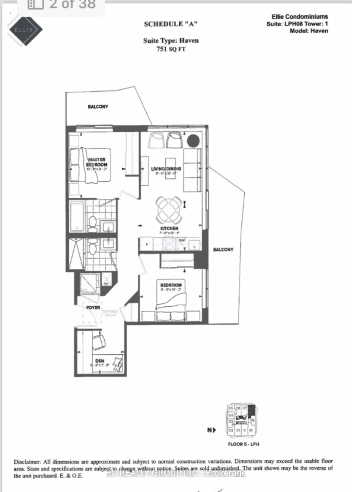 15 Ellerslie Avenue #LPH08