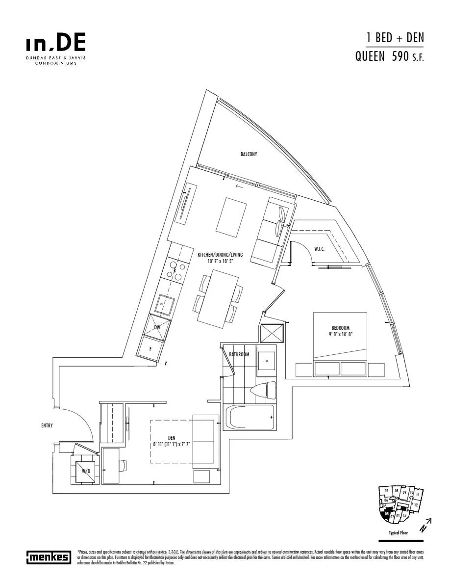 219 Dundas Street E, #1903