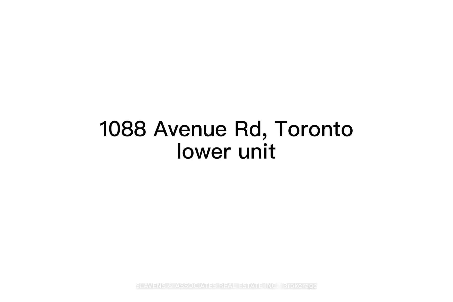 1088 Avenue Road