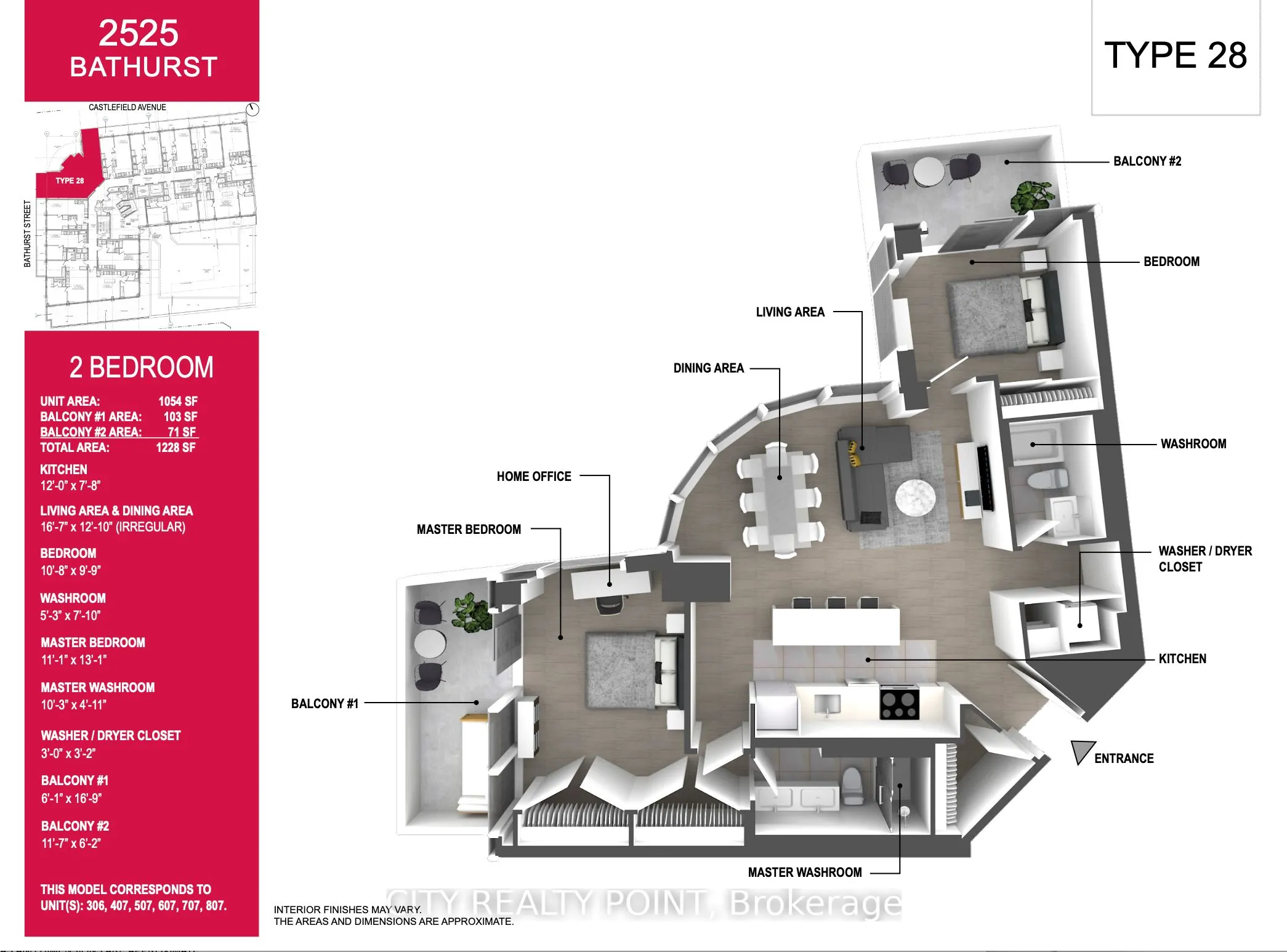 2525 Bathurst Street, #707