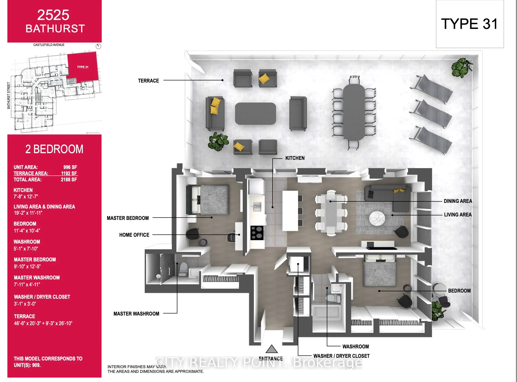 2525 Bathurst Street, #707