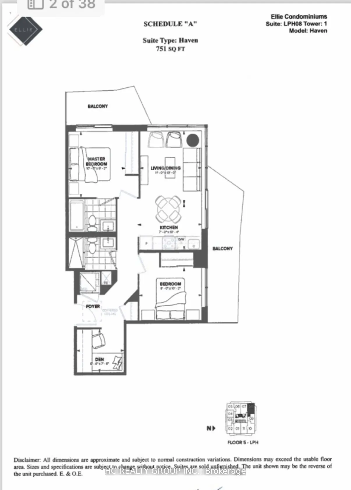 15 Ellerslie Avenue #LPH08