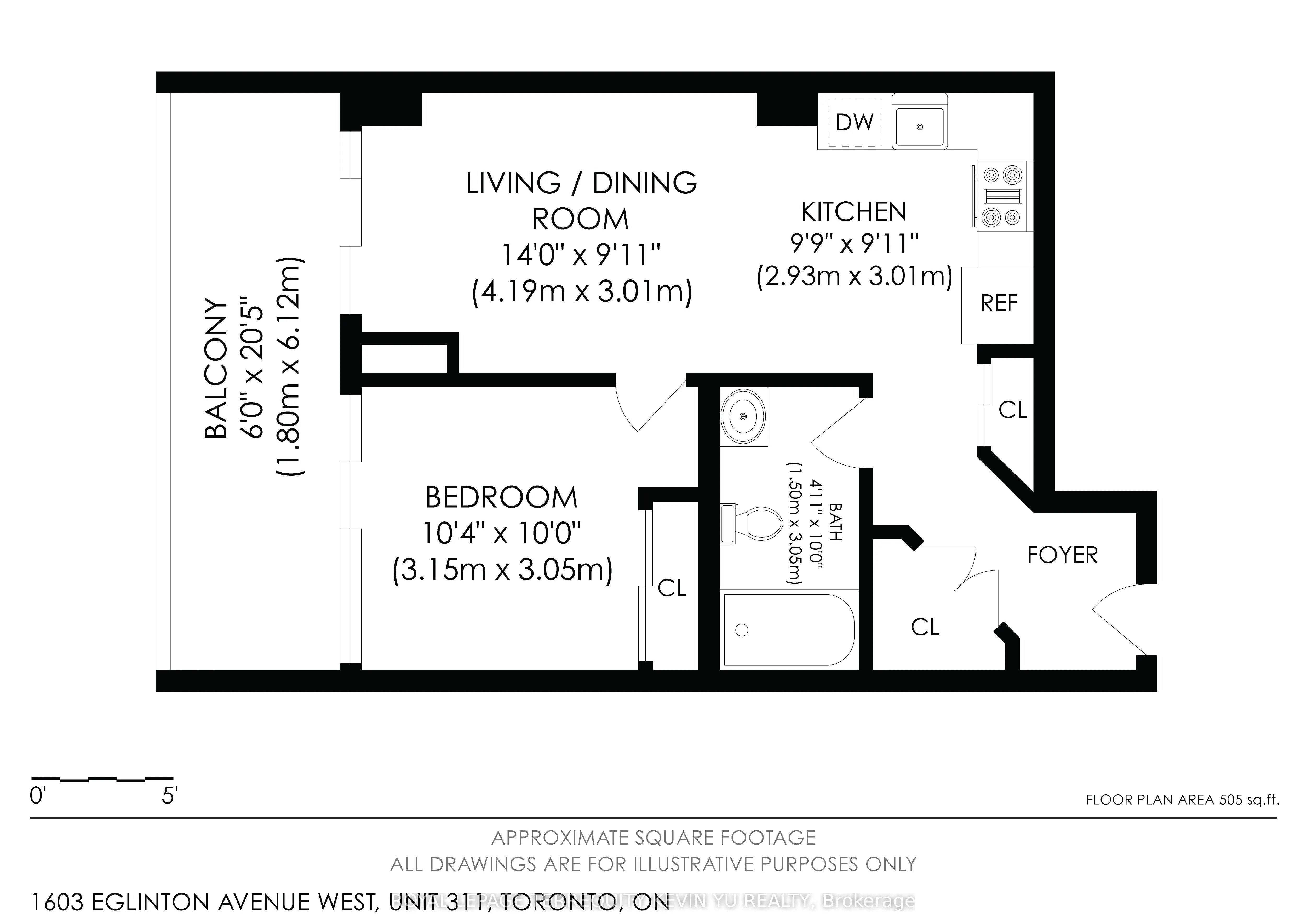 1603 Eglinton Avenue W, #311