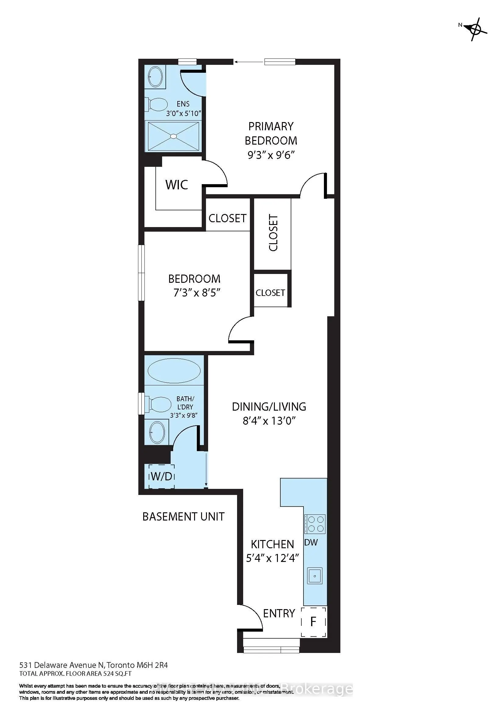 531 Delaware Avenue N, #Bsmt