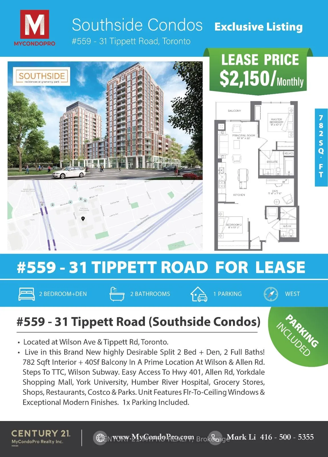 31 Tippett Road, #559