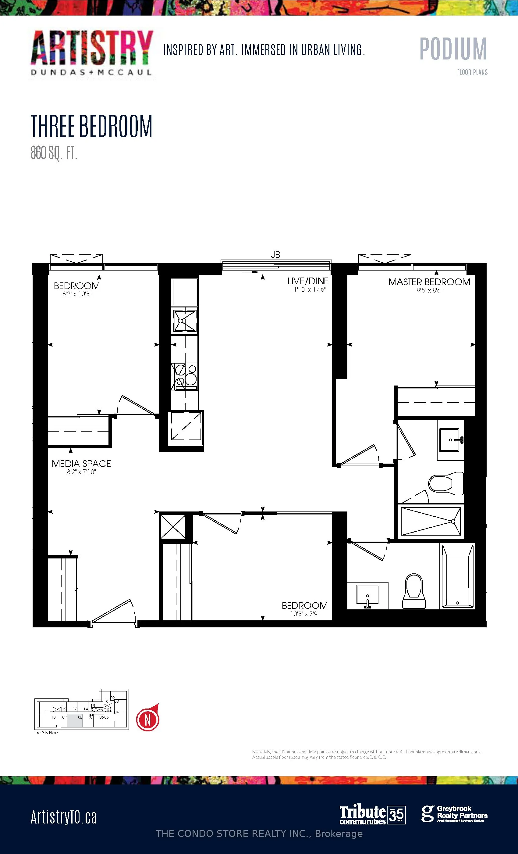 280 Dundas Street W, #708