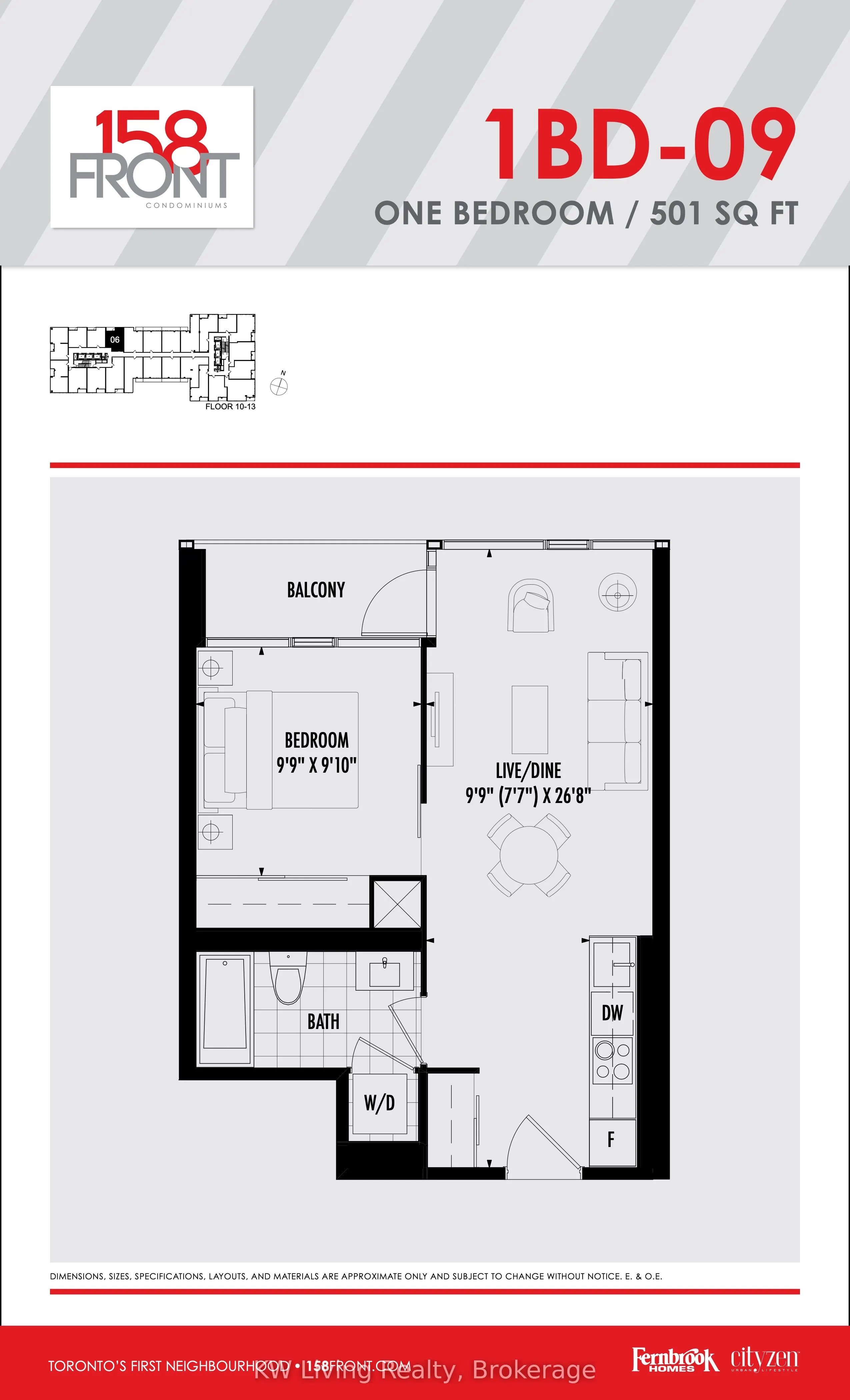 158 Front Street E, #1105