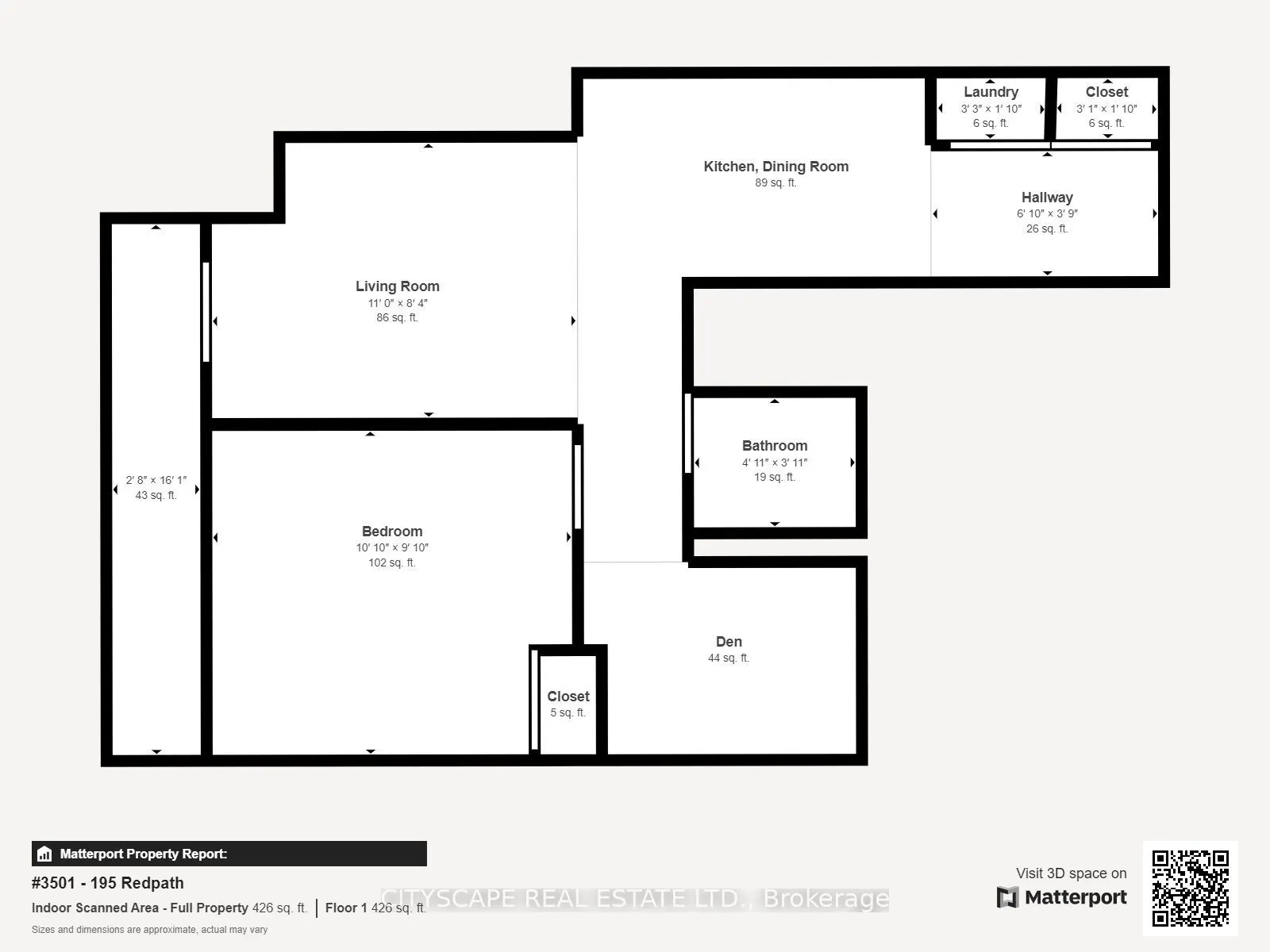 195 Redpath Avenue, #3501