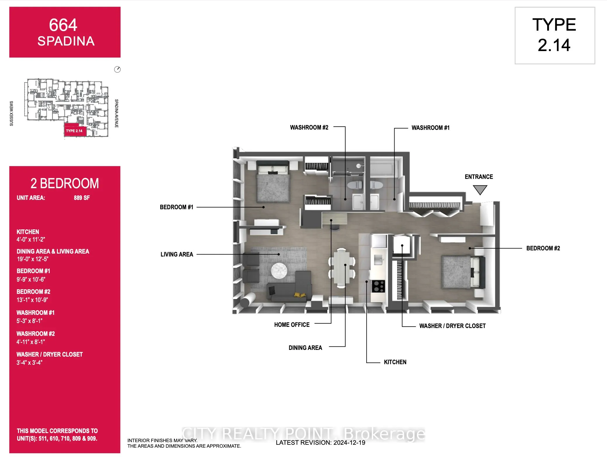 664 Spadina Avenue, #511