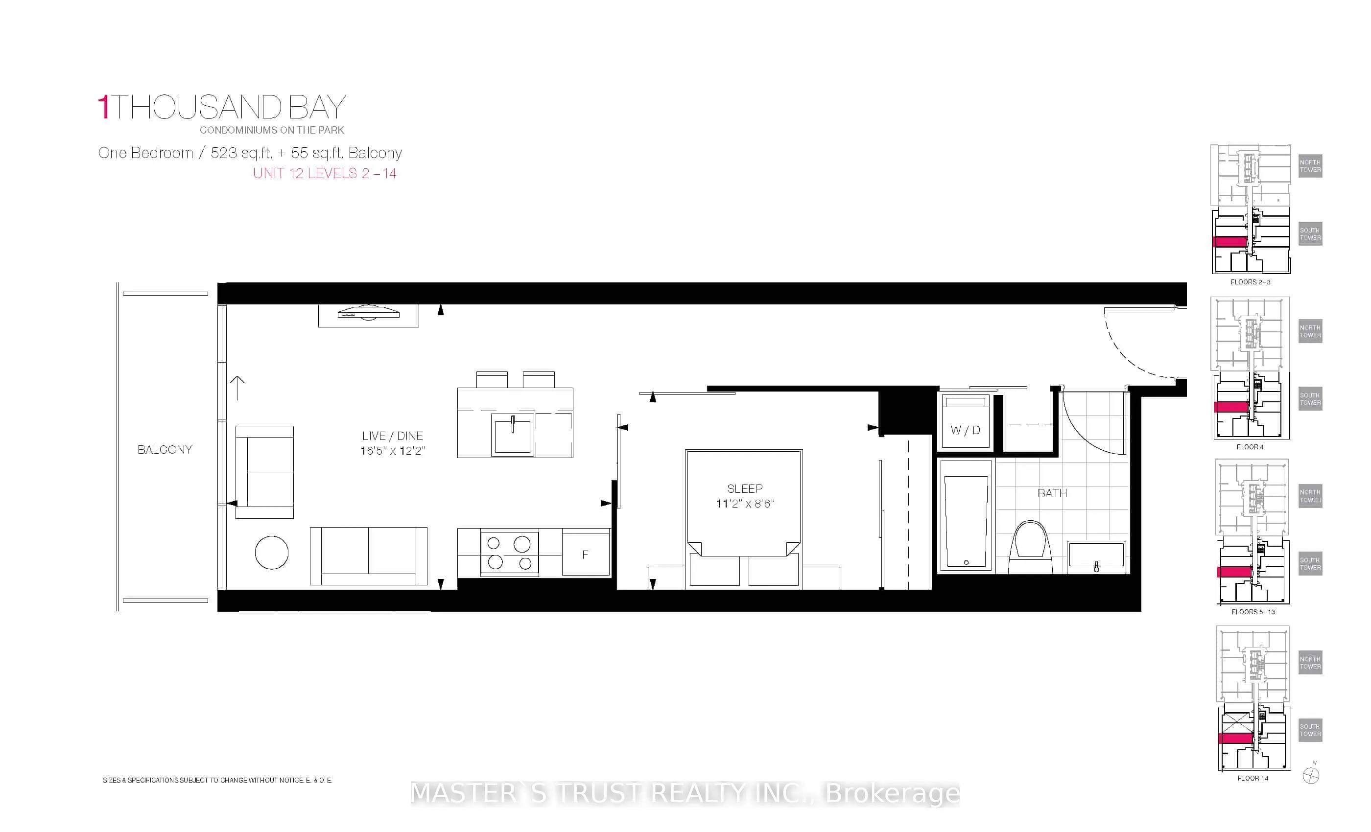 57 St Joseph Street, #1112
