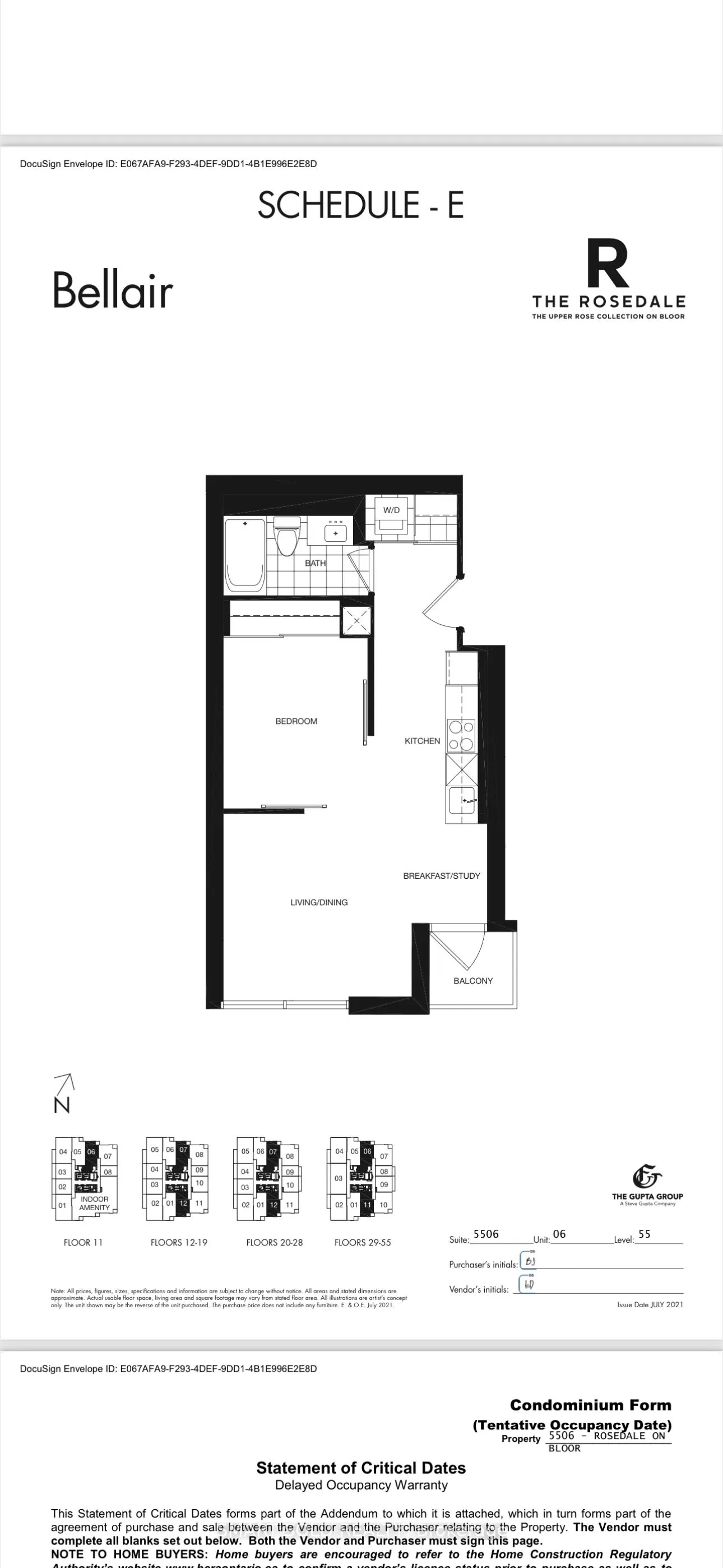 395 Bloor Street E, #5506