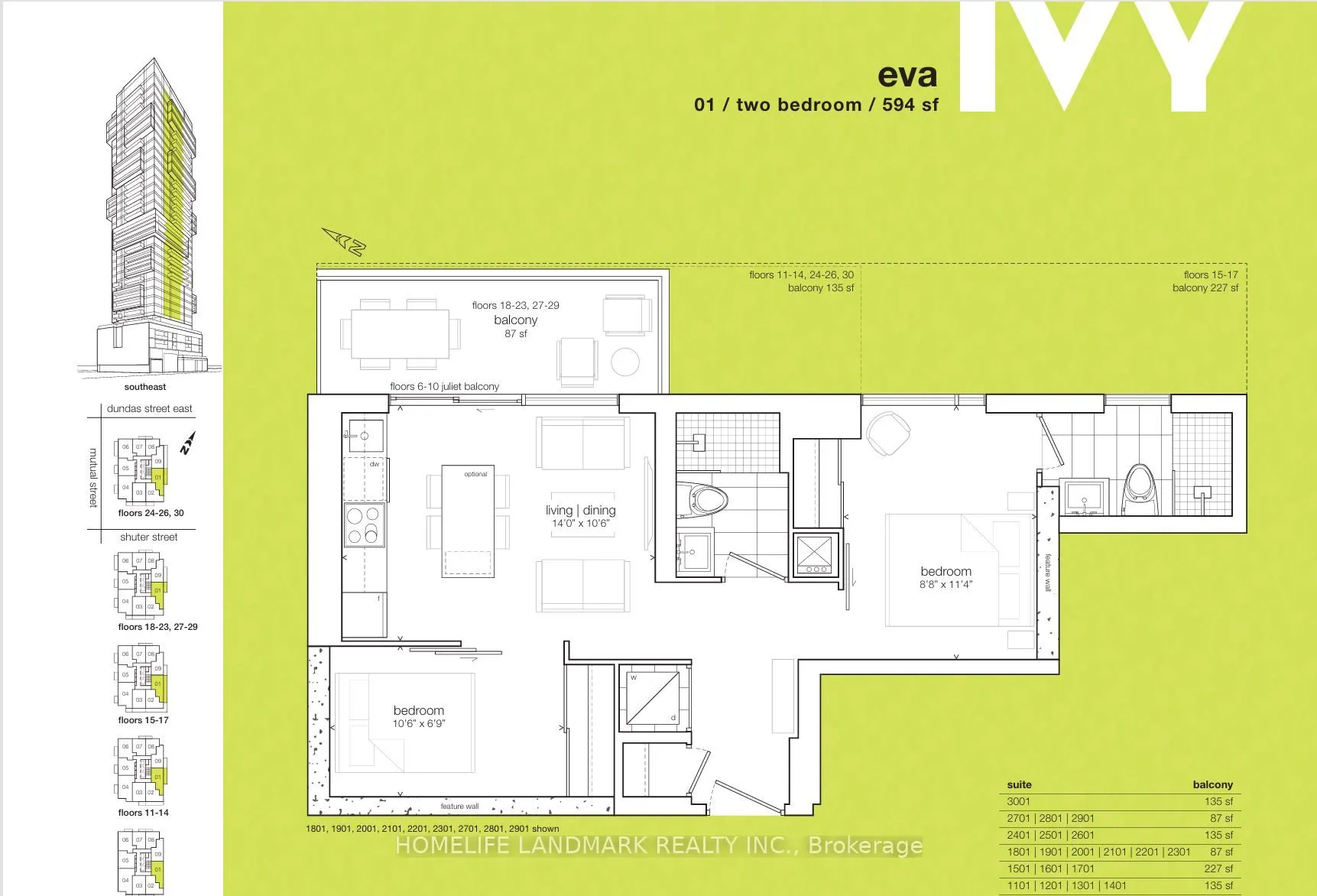 65 Mutual Street, #2501