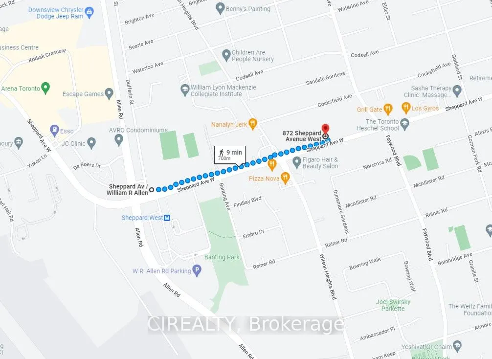 872 Sheppard Avenue W, #607
