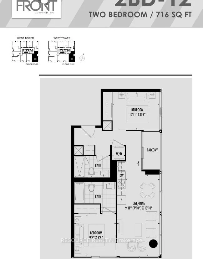 158 Front Street, #1708