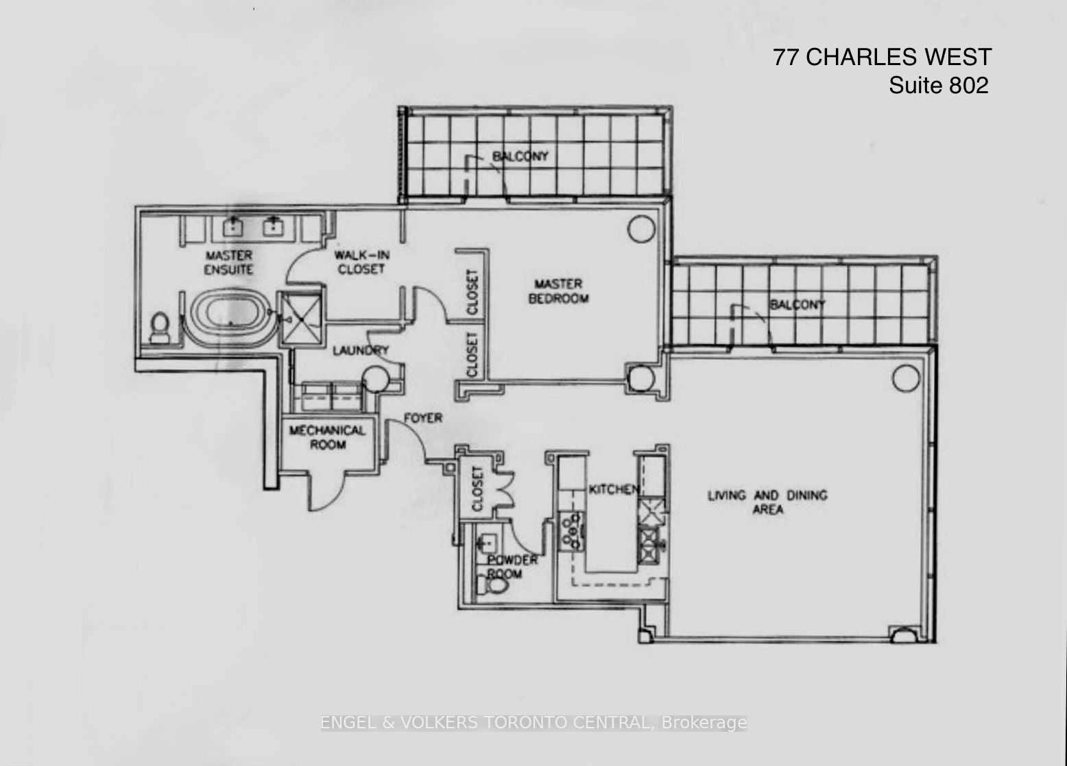 77 Charles Street W, #802