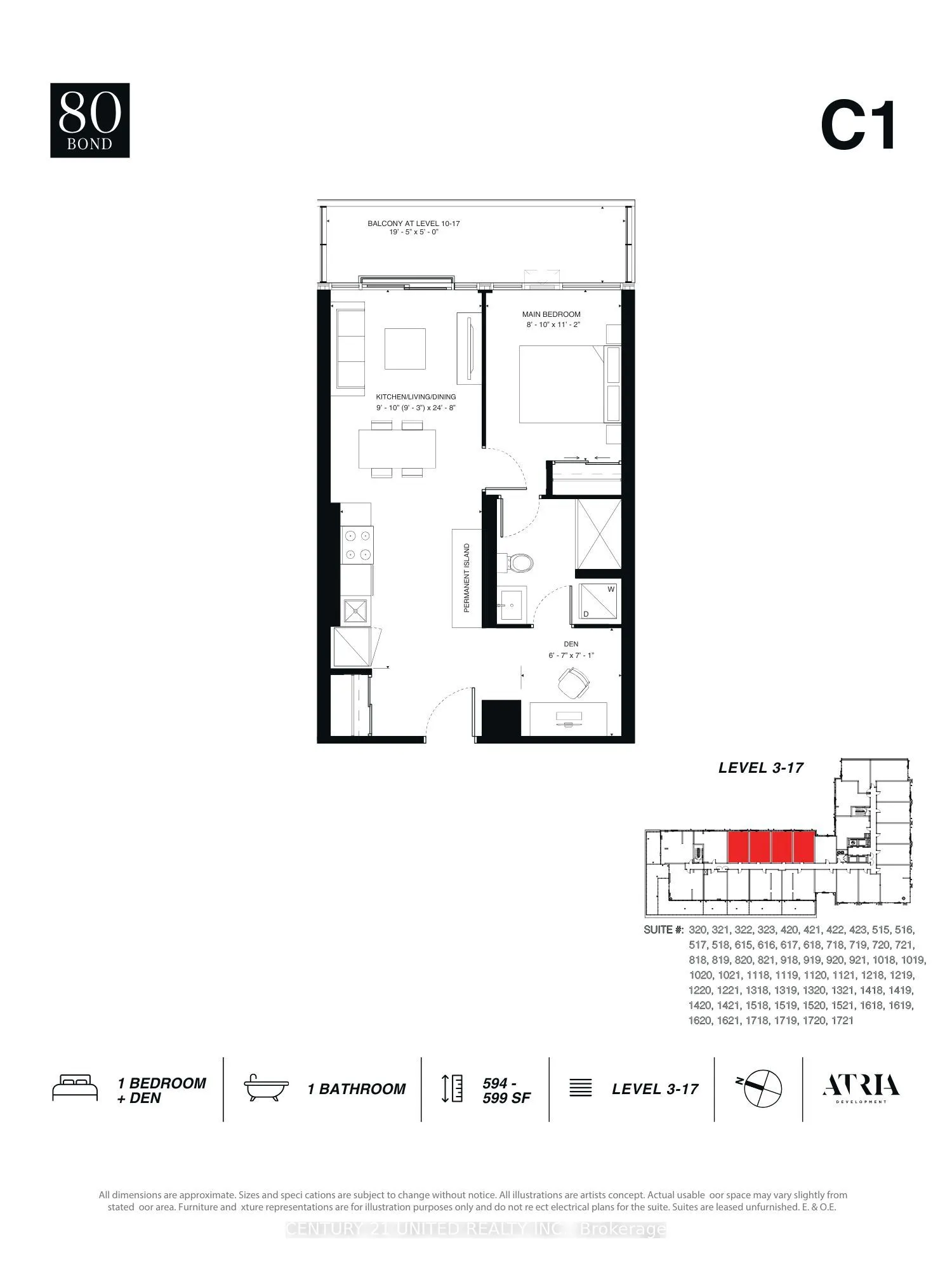 80 Bond Street E, #821