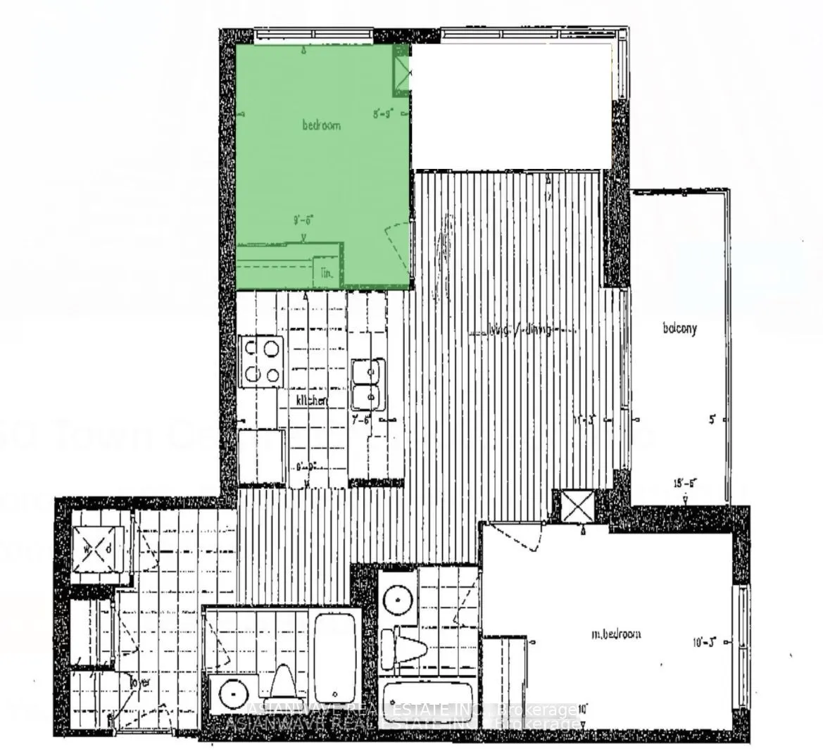 60 Town Centre Court, #1407