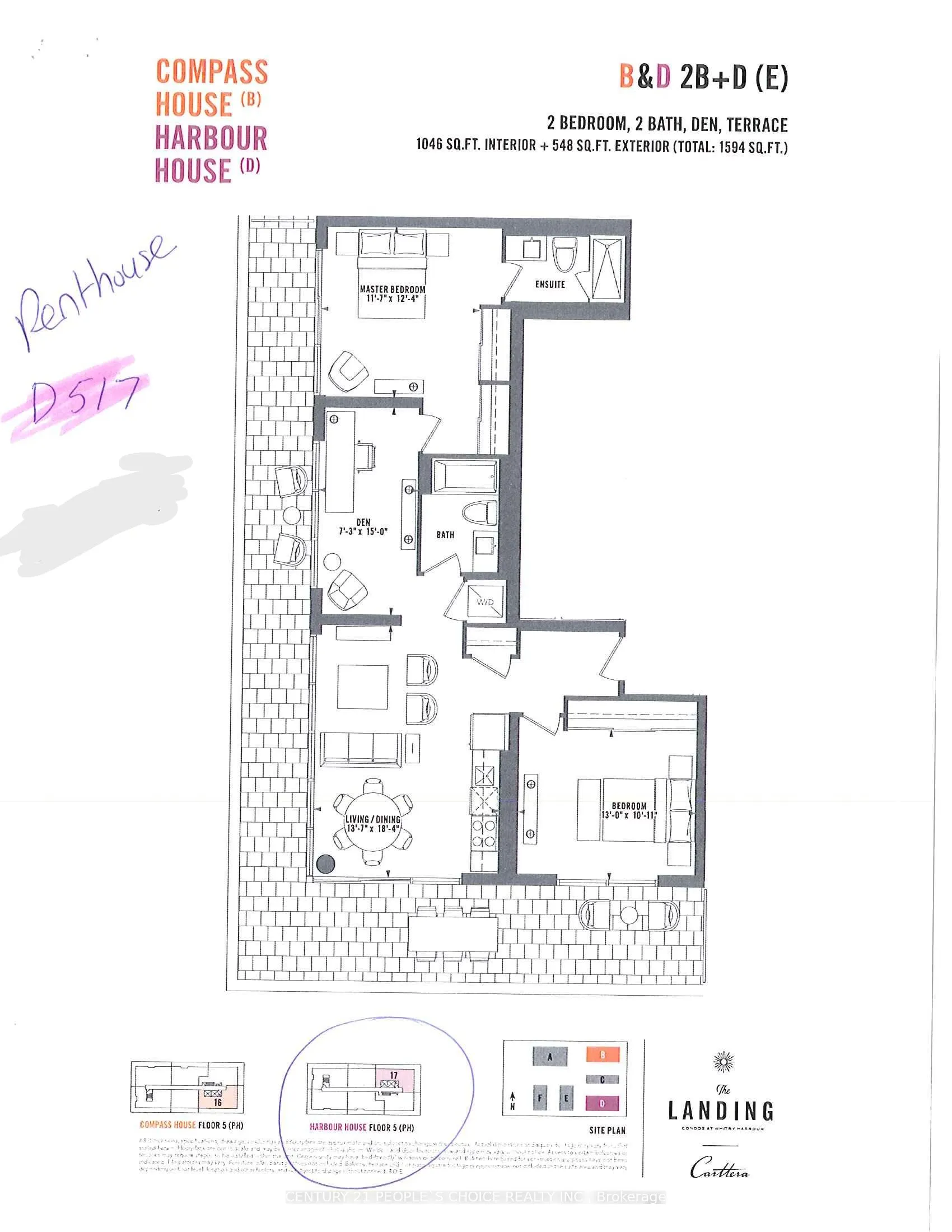 1614 Charles Street, #PH517