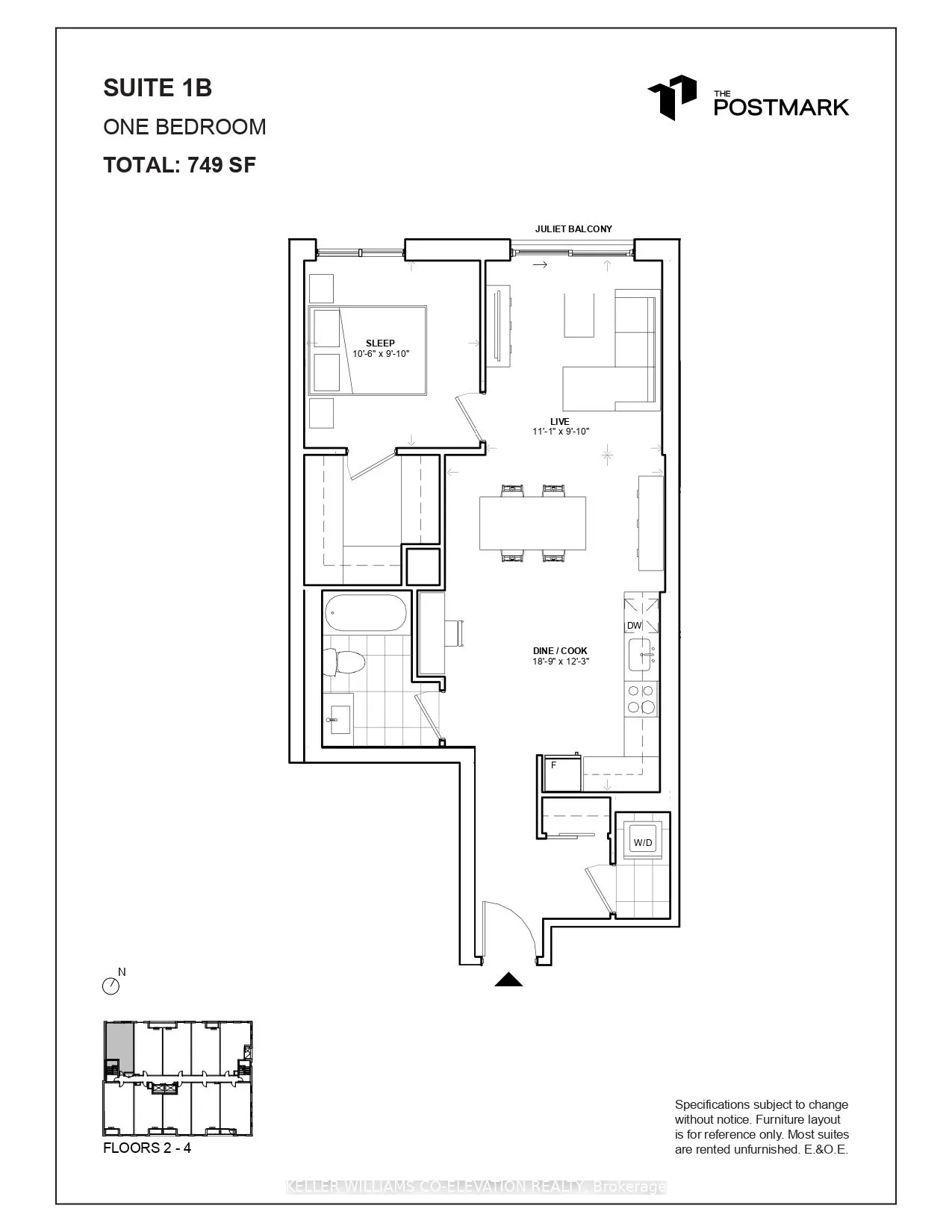 1075 Queen Street E, #303