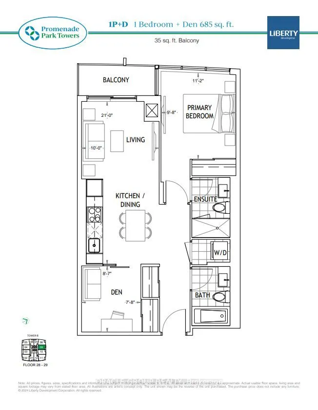 50 Upper Mall Way, #B-2909