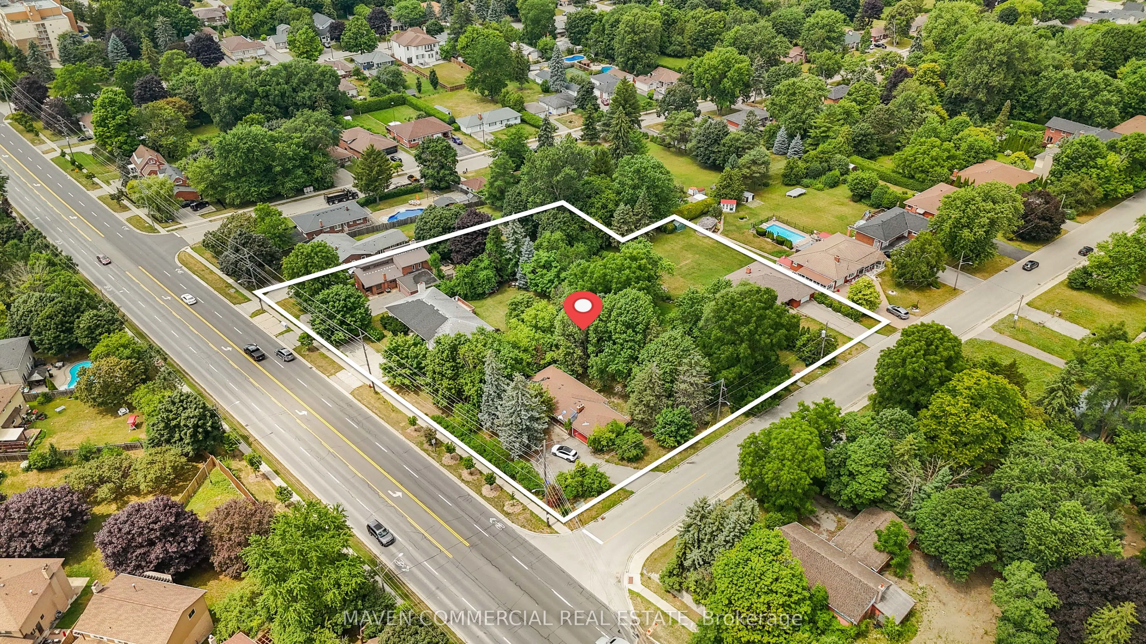 1015, 1025, 1029 Davis and 22 Hamilton Drive