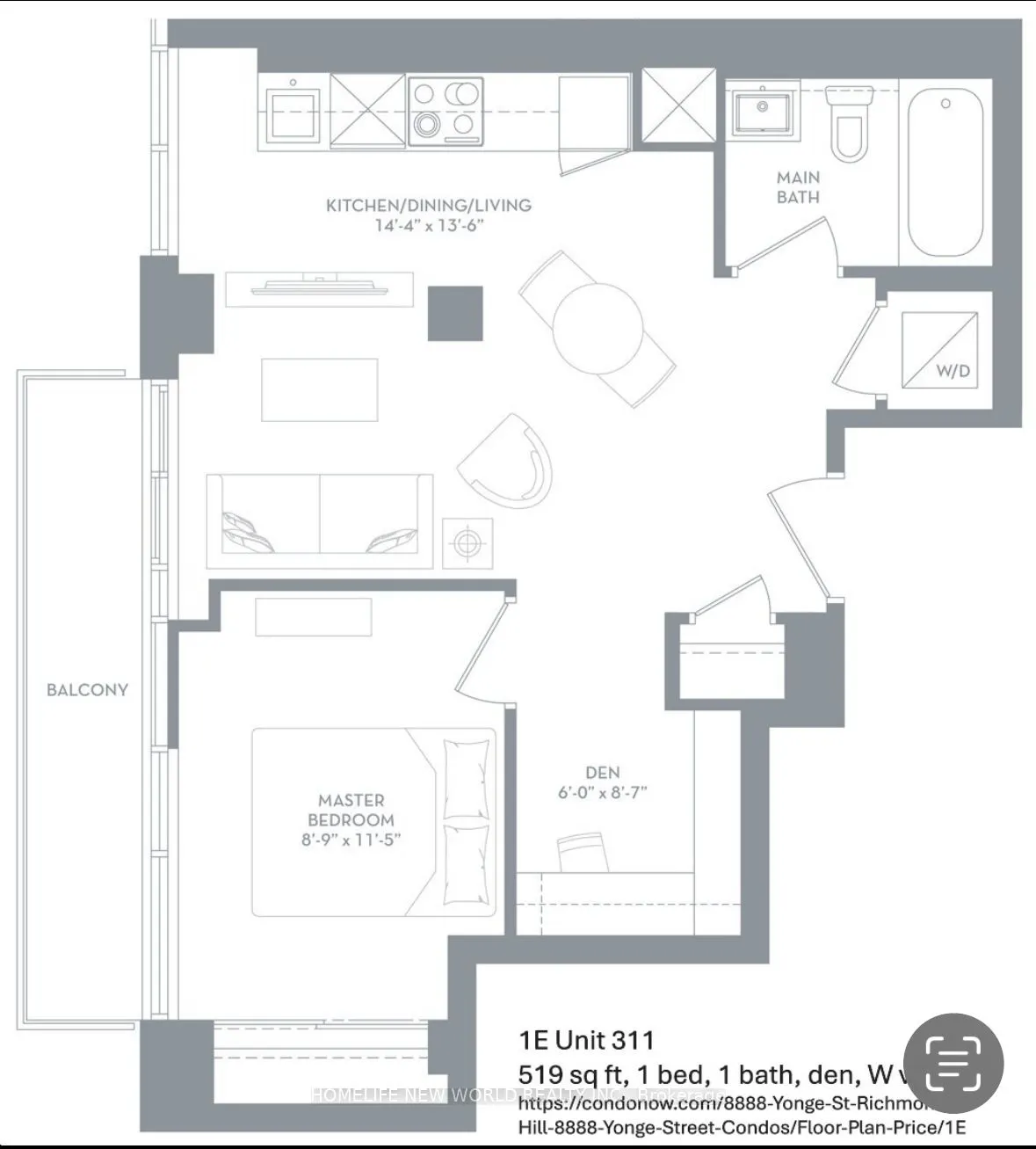 8888 Yonge Street, #311