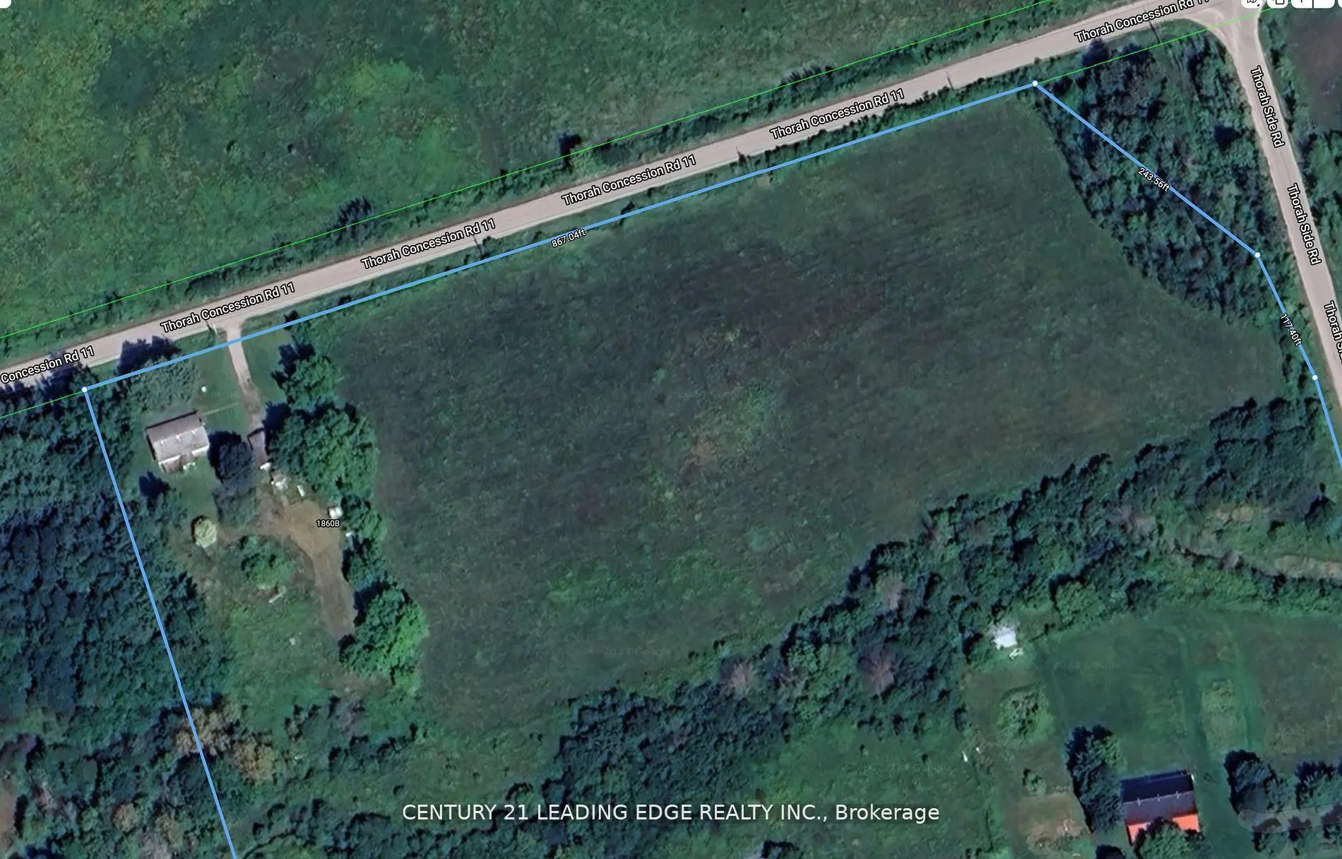 1860 B Thorah Concession 11