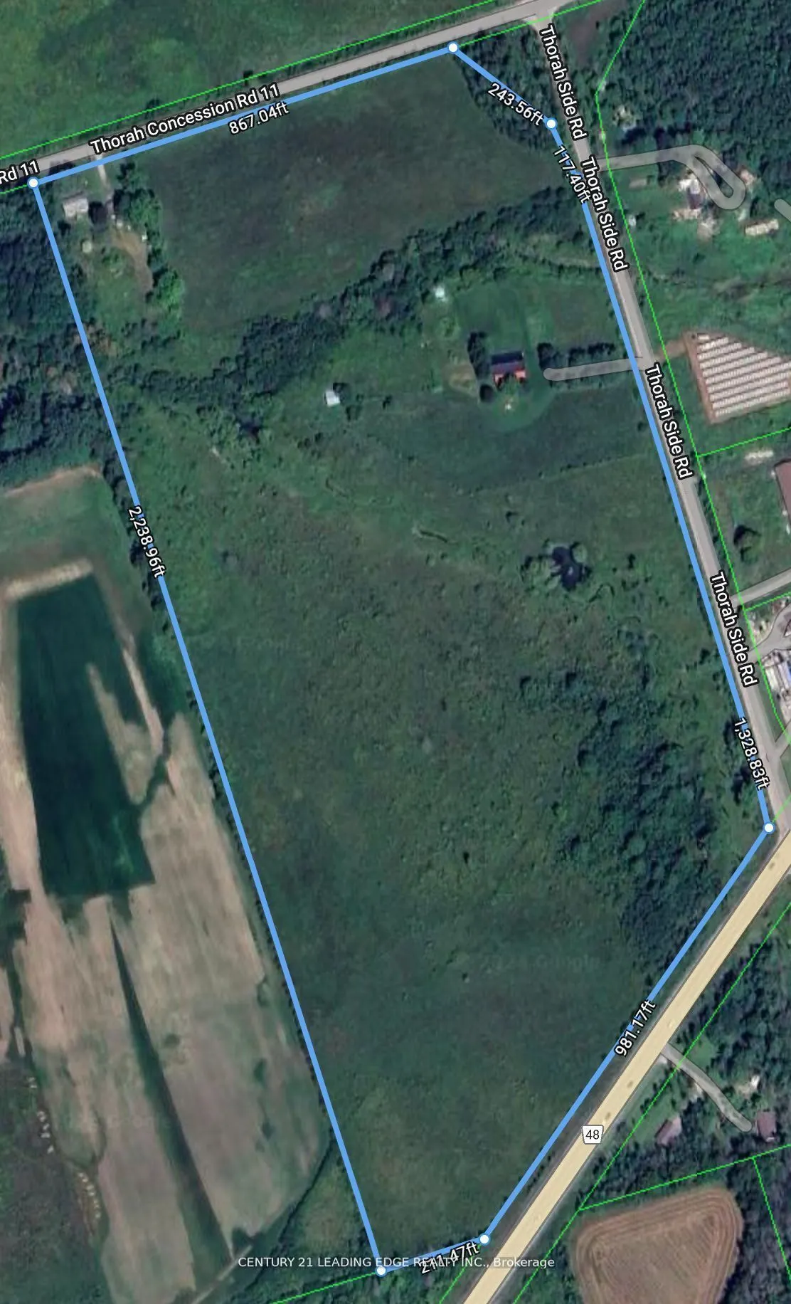 1860 B Thorah Concession 11