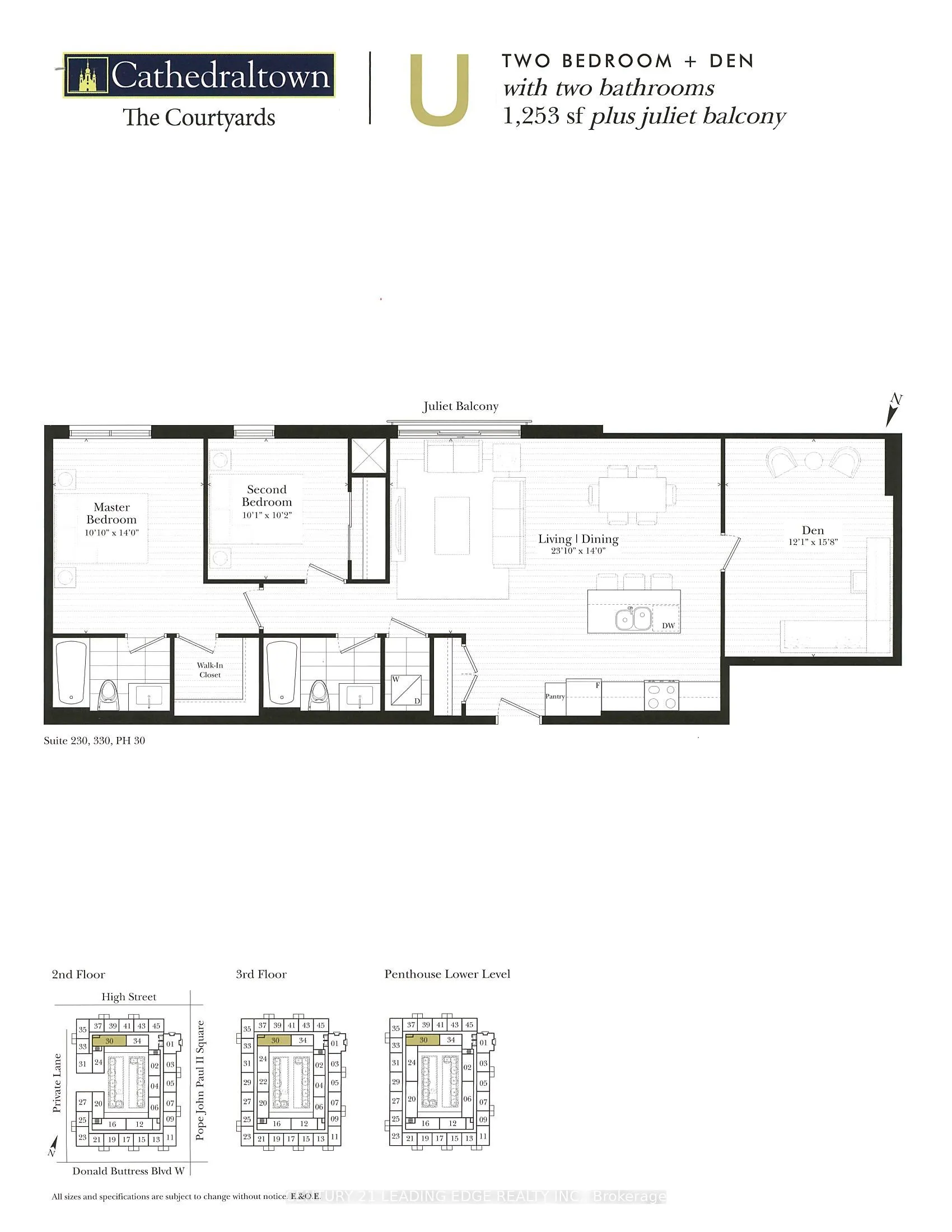 101 Cathedral High Street, #Ph30