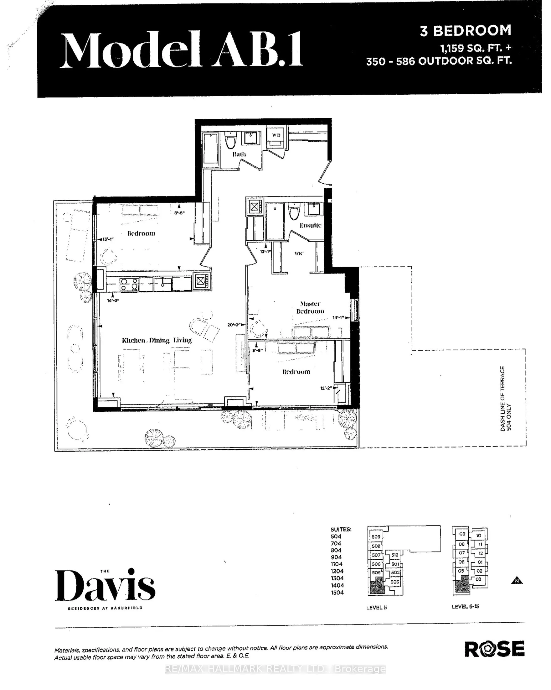 185 Deerfield Road, #1104
