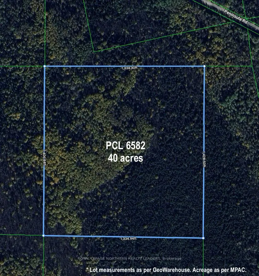 PCL 6582 - 6586 Cody TWP