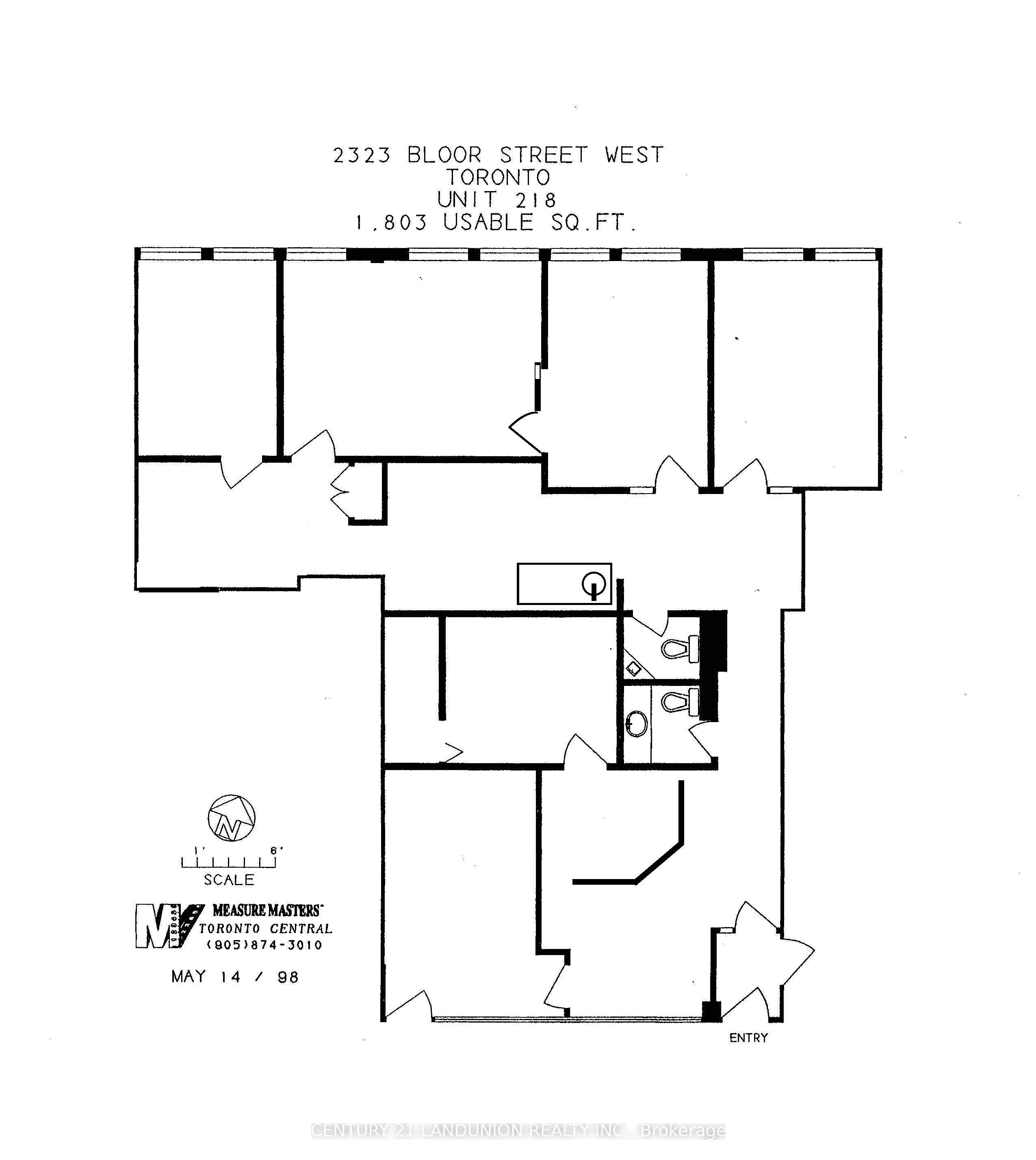 2323 Bloor Street W, #218